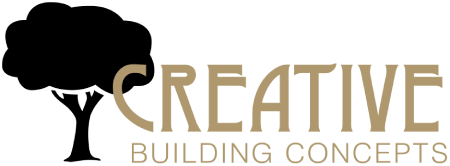 Creative Building Concepts Logo in Black and Gold